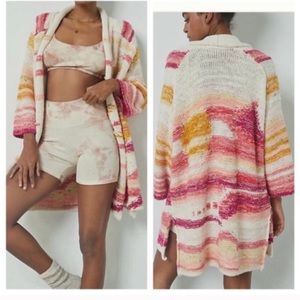 Anthro sunrise sweater
